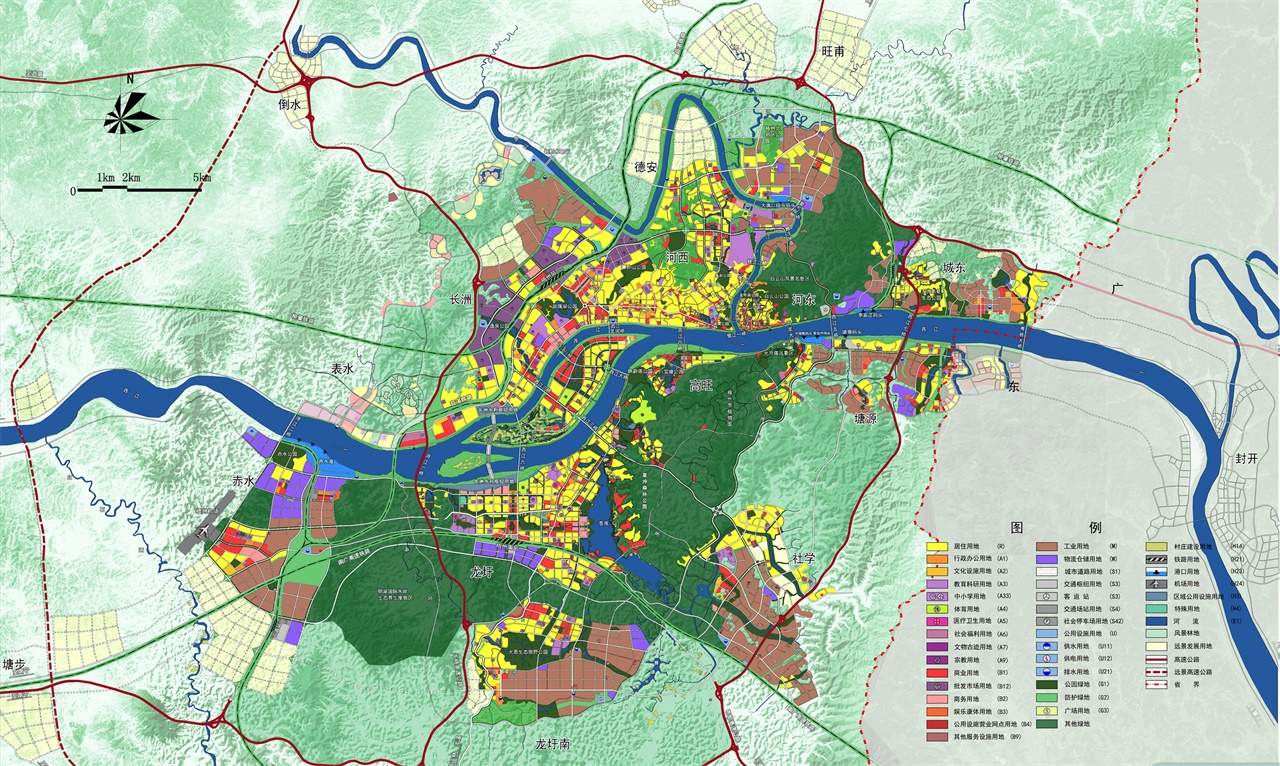 李柱刚参与完成的《梧州市城市总体规划(20-2030)》荣获2017